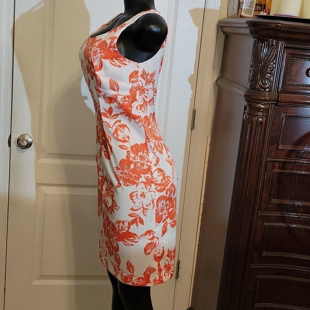 BRAND NEW JESSICA HOWARD SLEEVELESS ROUNDNECK SILK DRESS - Picture 7 of 16